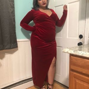 Never ending night maxi dress